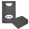 Proheal Disposable Adult Bibs Tie Back  Perfect for Seniors Painting  Eating  Grey 50 Pack 50PK PH-16423H - alternate 3